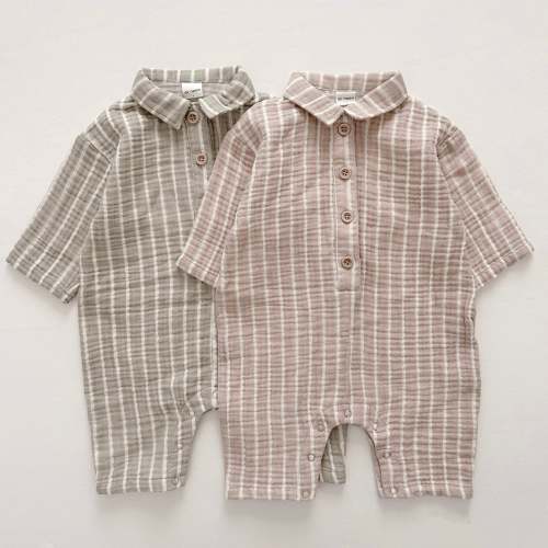 Cotton Stripe jumpsuit