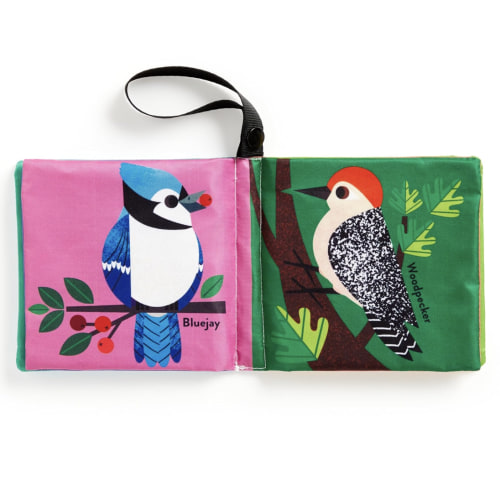 Baby Birder Crinkle Fabric Stroller Book