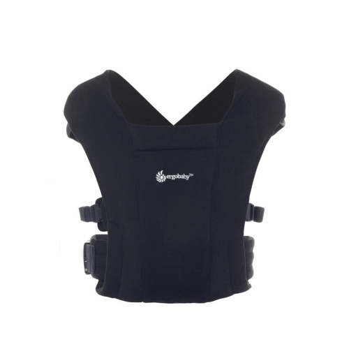 Ergobaby Embrace Newborn Baby Carrier, Pure Black