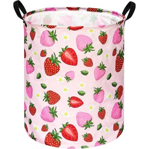 Round Laundry Basket Storage Bins Nursery Hamper Gift Baskets for Home,Office,Home Decor