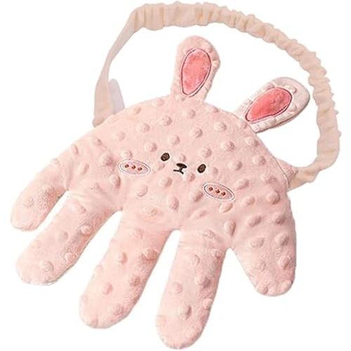 Portable Electric Automatic Baby Soothers Toys,Comfort Solution for Relaxation(Pink Rabbit)