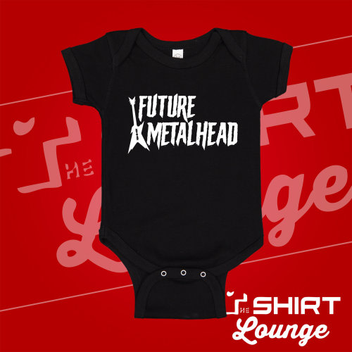 Future Metalhead Baby Bodysuit - Rock Music Infant One Piece