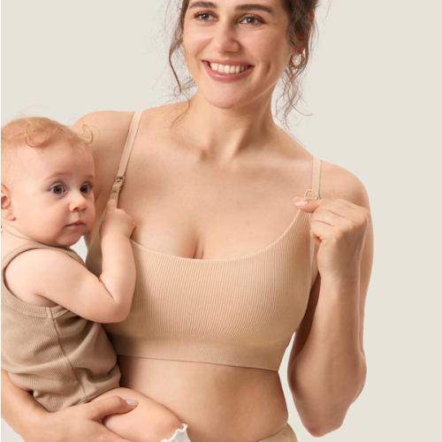 Ribbed Scoop Nursing Bralette