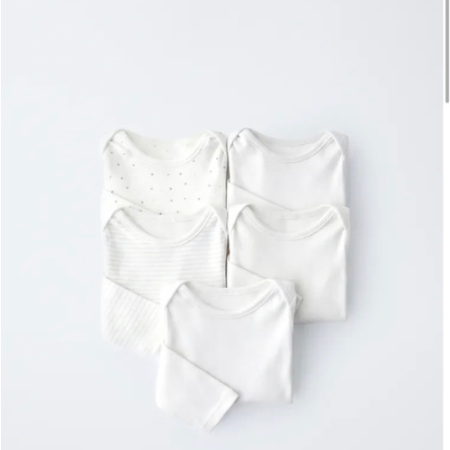 1-3 months FIVE-PACK STAR AND STRIPE BODYSUITS - Multicolored | ZARA United States