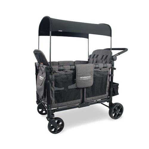 Wonderfold W4 Elite Multifunctional Quad Stroller Wagon | Pottery Barn Kids