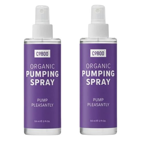 The Original Pumping Spray, Organic Breast Pump Lubricant (Pack of 2)