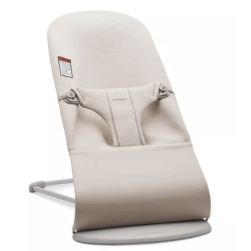 Bouncer Bliss in 3D Jersey - Light Beige