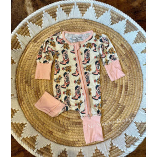 Boot scooting babe bamboo sleeper – Six shooter boutique