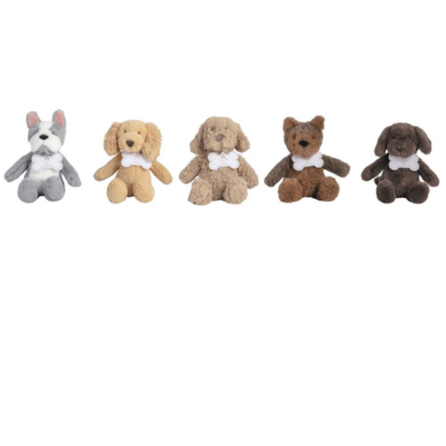 Mud Pie Mini Dog Breed Plush Pals