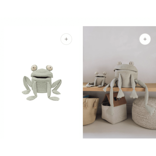 BASKET MINI FRED THE FROG