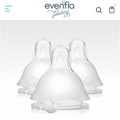 Evenflo Anti-Colic Balance Baby Bottle Nipples, Slow Medium, Fast Flow – Evenflo Feeding