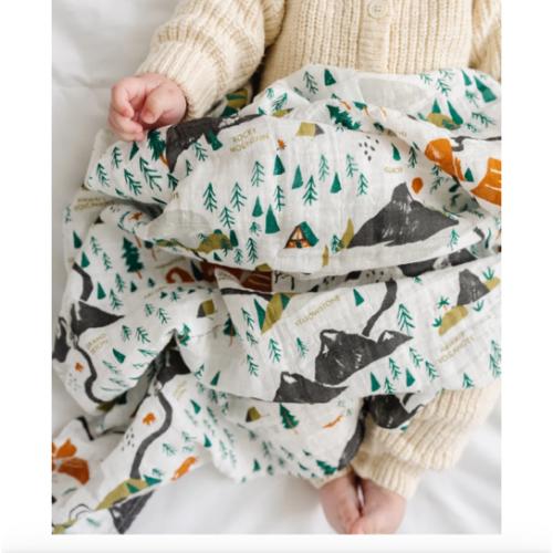 National Parks Swaddle (Mini Pattern)