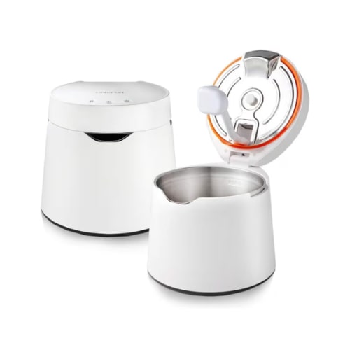 Stainless Steel Humidifier for Large Room, Quiet & Safe for Baby, Only 3 Washable Parts & Easy to Clean, Ultrasonic Cool Mist Humidifiers for Bedroom, Filter-Free, Lasts 30Hrs (1Gal/4L)