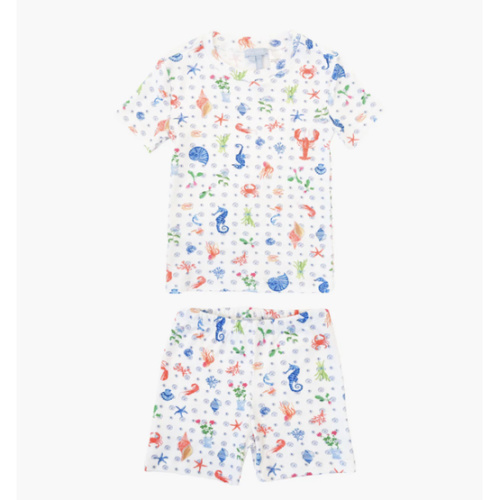 The Baby Lou PJ Set - Nantucket Seas – Hill House Home