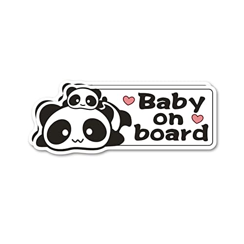Baby on Board Magnet Decal Safety Signs for Baby on Board Magnet for Car,Cute Signs for Car