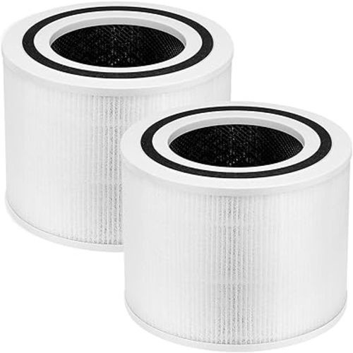 Core P350 Pet Care Replacement Filter for LEVOIT Core P350-P Core 300 Air Purifier for Pet, 3-in-1 Activated Carbon Filter Replacement for Pet Dander, Odors, Part # Core P350-RF, 2 Pack