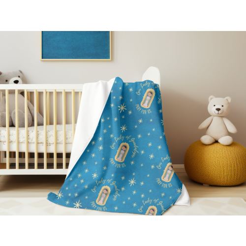 Our Lady of Guadalupe Catholic Baby Blanket