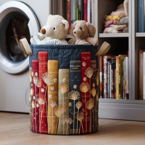Read and Relax Quilted Laundry Basket NCU0NNT1127 – Quiltnest
