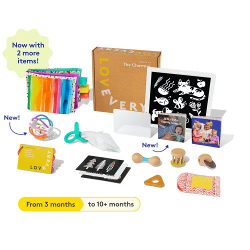 The Charmer Play Kit | 3- to 4-Month-Old Baby Toys | Lovevery