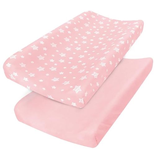 Changing Pad Cover for Girls, Lovely Print Soft Diaper Change Table Sheets