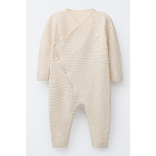 EMBROIDERED DUCKLING KNIT KIMONO - Cream | ZARA United States