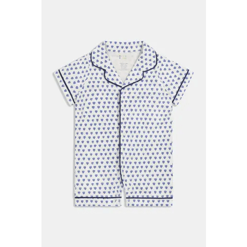 Infant Hearts Polo Onesie
