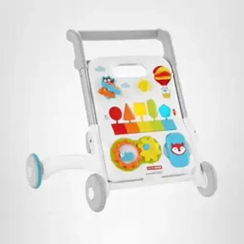 Skip Hop Baby Walker 4-in-1 Sit to Stand Convertible Light Up Walker with 40+ Activities Explore & More Age 6m+