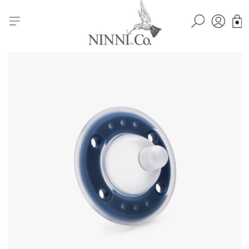 Ninni Pacifier Blueberry 1 Pack