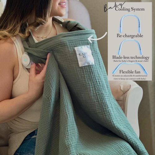 Nursing Fan and Cover - Lady Alpha -The Nursing Cool Cover