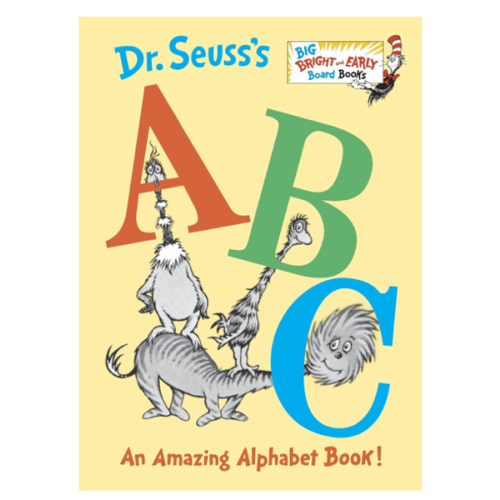 Dr. Seuss's ABC: An Amazing Alphabet Book! (Larger Trim Size) (Big Bright & Early Board Book)