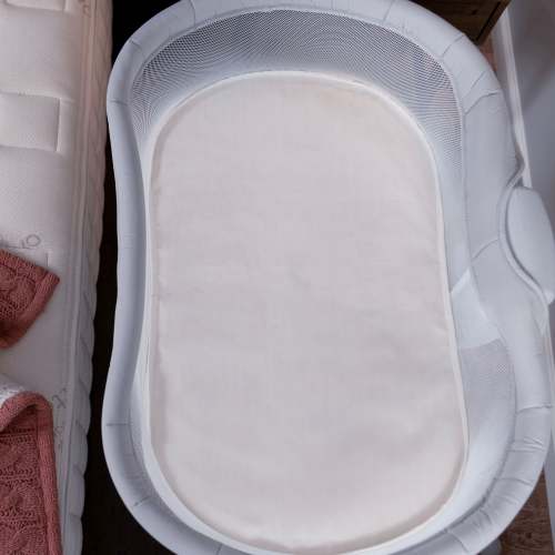 Breathable Organic Bassinet Mattress | Waterproof & Nontoxic | Naturepedic