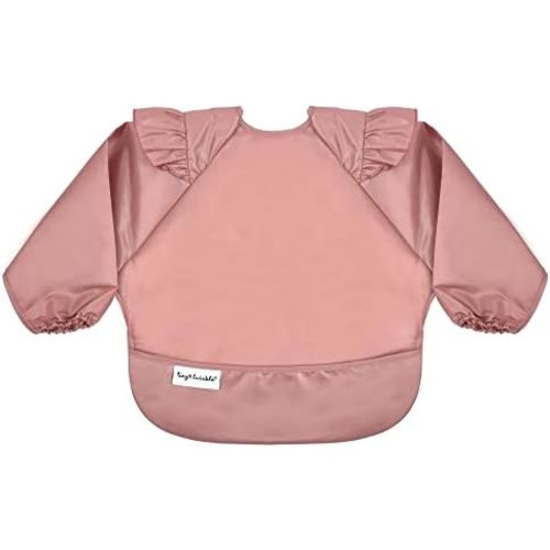 Tiny Twinkle Mess Proof Baby Bib, Full Sleeve Bib Outfit, Waterproof Bib for Toddlers, Machine Washable, Tug Proof Closure