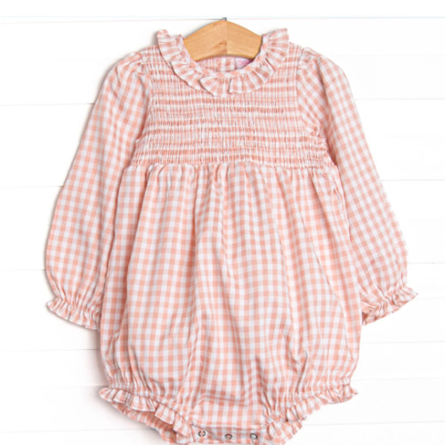 Going Gingham Bubble, Pink – Stitchy Fish