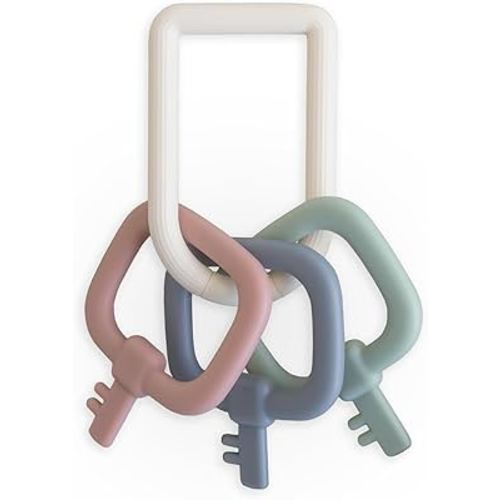 mushie Key Toy | Baby Sensory Toy for 10 Months+