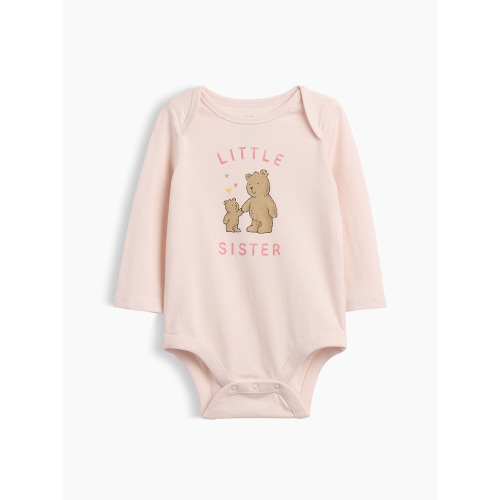 Baby Organic Cotton Family Graphic Bodysuit