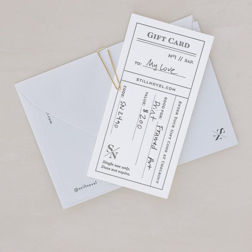 Gift card to purchase “ On the day you were born” print with all Beckhams stats