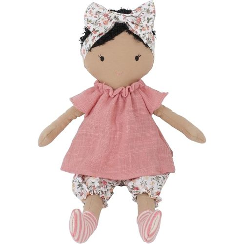 MON AMI My First Doll Marie - 15” Soft & Cuddly Baby Plush Stuffed Doll for Girls, Babies, Toddlers, Pre-School Kids