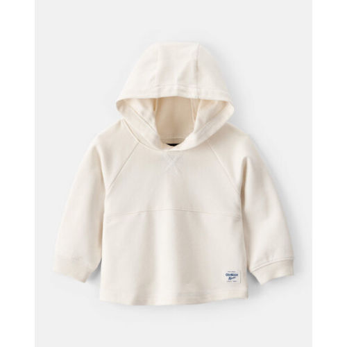 Baby Boy Long-Sleeve Hoodie - Ivory - OshKosh B'gosh | Carter's