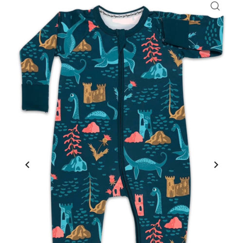 Sea Creature Baby Pajamas
