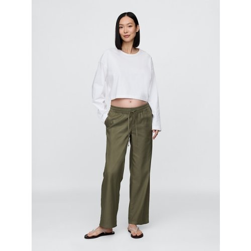 Maternity Easy Wide-Leg Pants