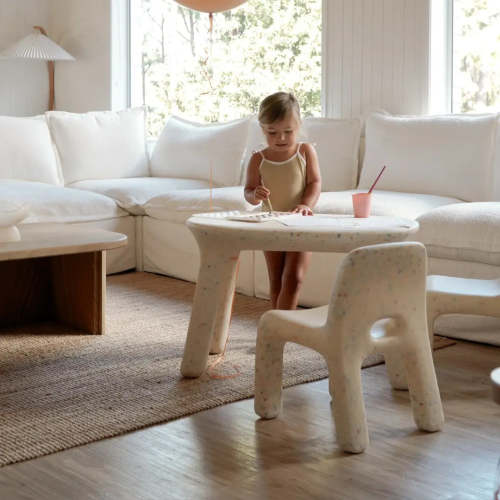 Confetti Kids Table + Chairs Set Bundle Saver | Sand