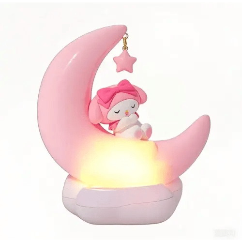SOONHUA Night Light for Kids, Cute Anime Character LED Lamp with Soft for Bedroom Bedside, Desktop Ornament, Ideal Gift for Toddlers and Anime Fans