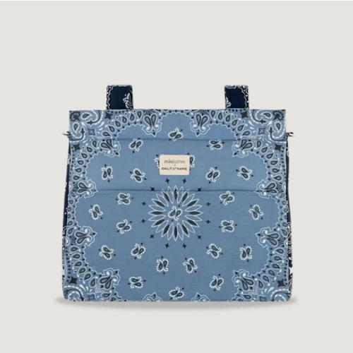 Icon Bag - Minicoton - Chambray / Navy - Pre-order