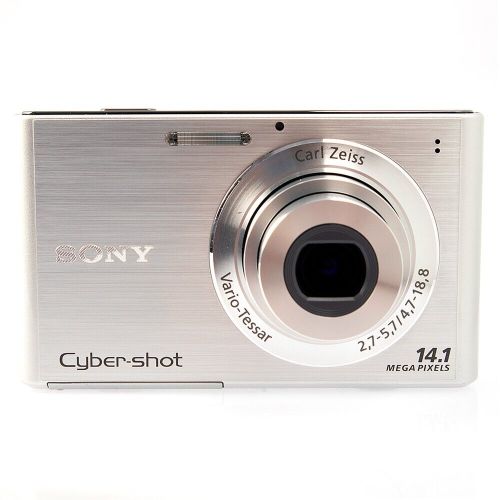 SONY Cyber-Shot DSC-W330 Digital Camera Silver - 14.1MP - Tested - 90% NEW