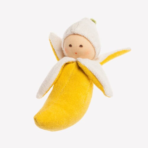 Rattle - Banana - All Natural/Organic