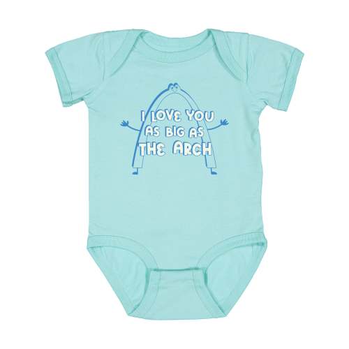 Arch Hug Baby Onesie