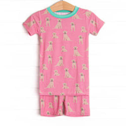PJ Pal Bamboo Pajama Short Set, Pink – Stitchy Fish