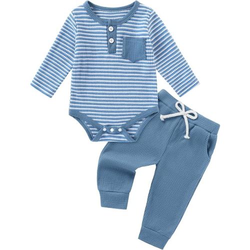 ZOEREA Baby Boy Clothes Outfits 0-24 Months Newborn Infant Fall Winter