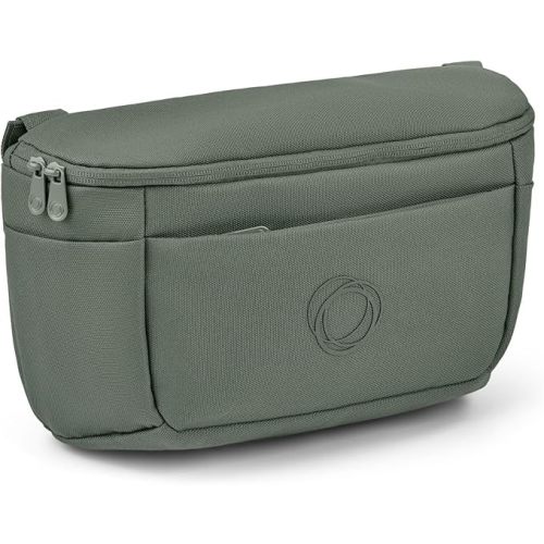Bugaboo Organizer - Compact Size Multipocket Diaper Bag - Universal Compatible with Any Stroller - Attaches to the Handlebar - Forest Green