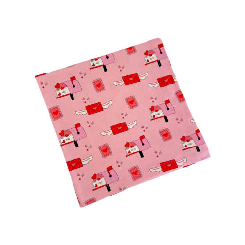 Stretch Swaddle Blanket, Love Letters